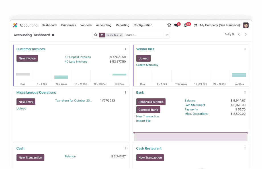 Odoo, Software akunting trtbsik Indonesia