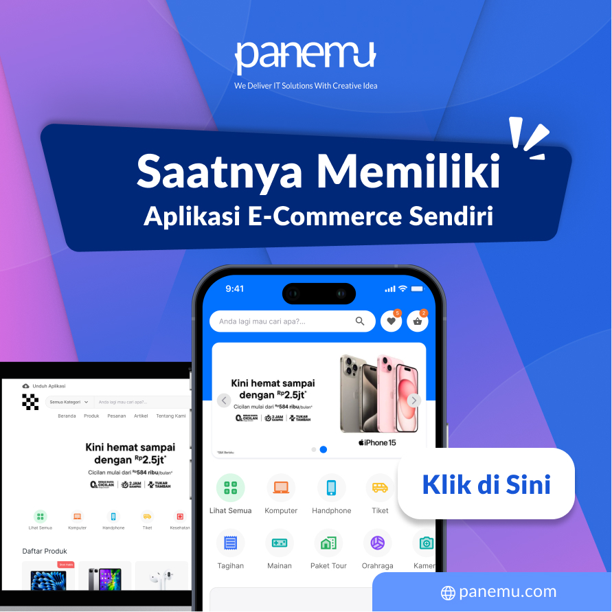 Bikin Aplikasi E-Commerce Sendiri