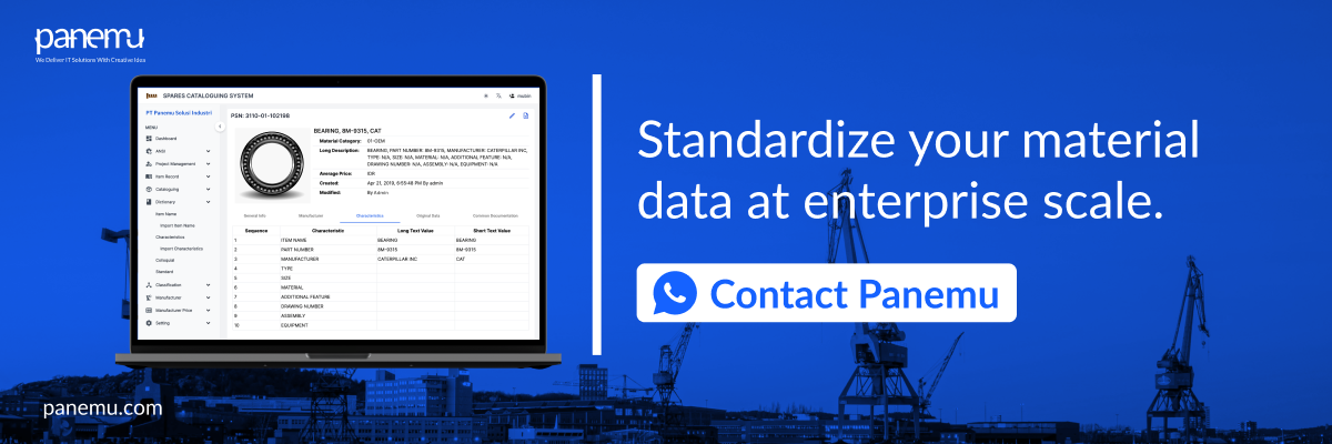 Standarize yout material data